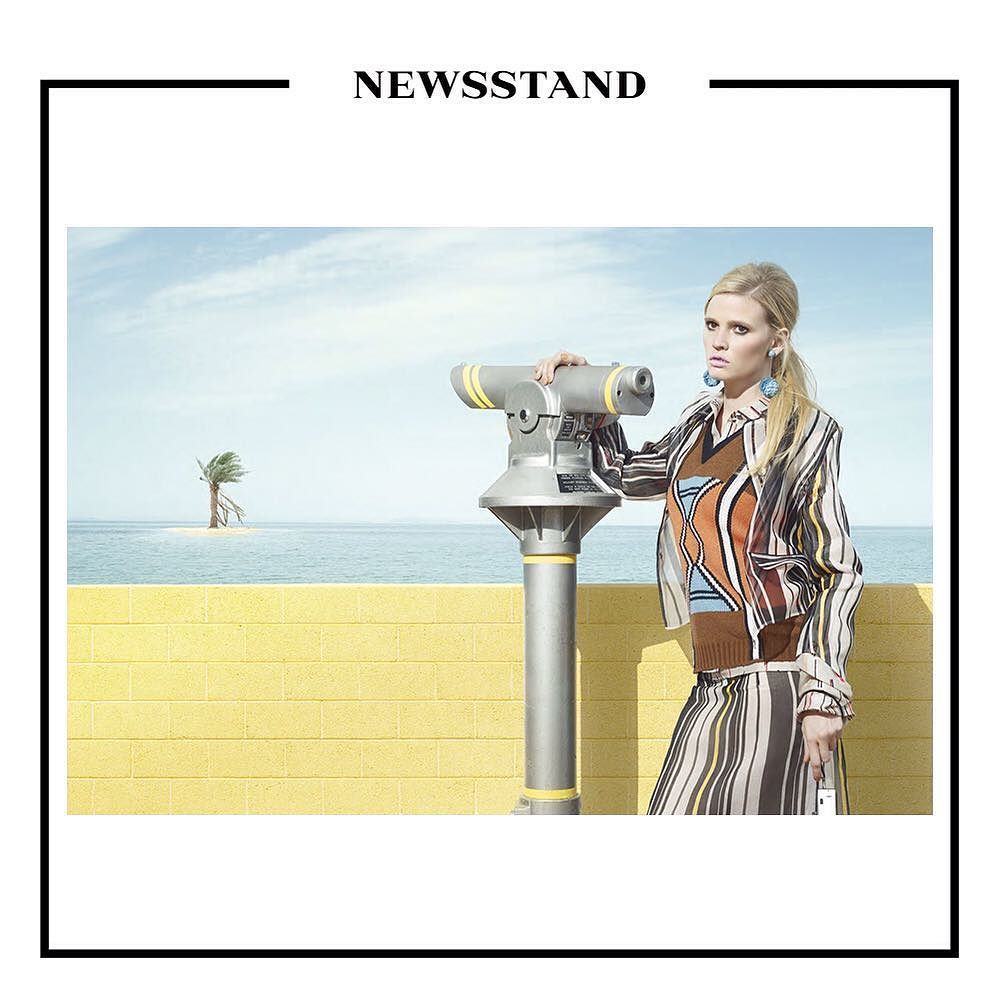TryWearEasy's tweet photo. Inside the latest issue of @garage_magazine, model @lara_stone is dressed in #PradaSS16. #PradaNewsstand

Photo: Cl… https://t.co/xwqz3ROXDo