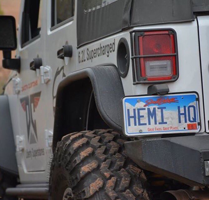 We're in Moab this week. #jeep #moab #hellcat #itsgot707hp