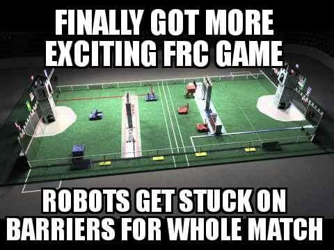 WEMARS_org's tweet image. What&apos;s an FRC regional without a #RobotMeme @NBayRegionalFRC #omgrobots