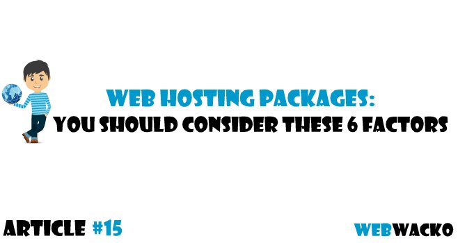 TheWebWacko's tweet photo. Web Hosting Packages: You Should Consider These 6 Factors - https://t.co/trouBu0nSR https://t.co/rrdcep2CO3