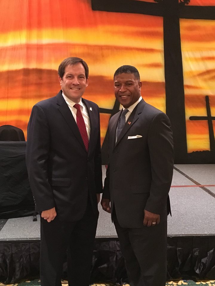 Thank you to former NFL player <a href="/SpenceTillman/">Spencer Tillman</a> for speaking at our 2016 Holy Week Prayer Breakfast!