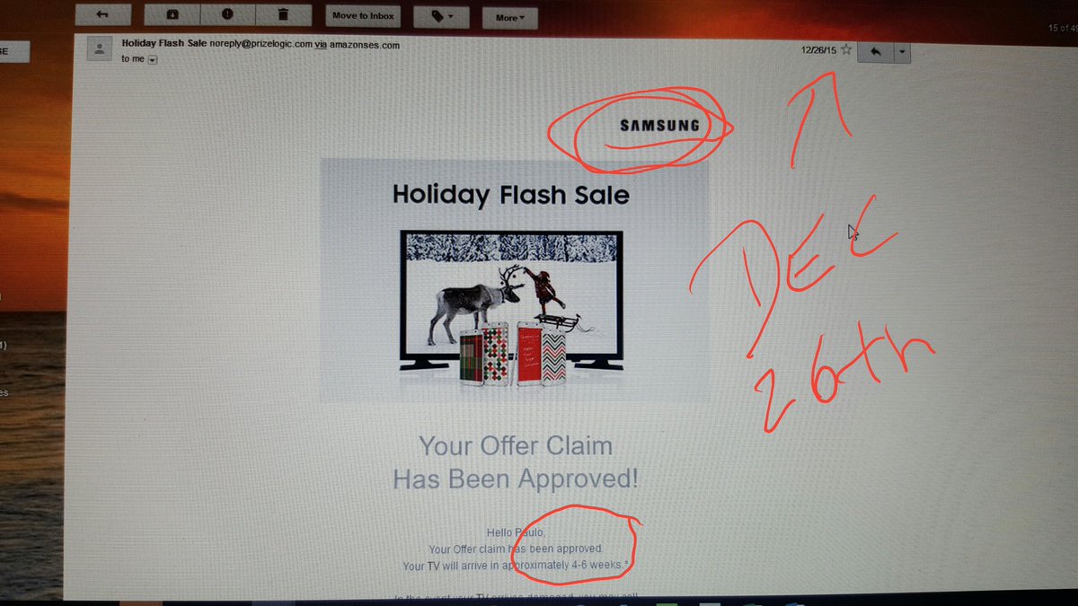 JustPaulCesar's tweet image. Hey @Samsungtweets @SamsungSupport @SamsungTVUSA You promised 6 weeks, it's been 16 #customerservice #custserv #late