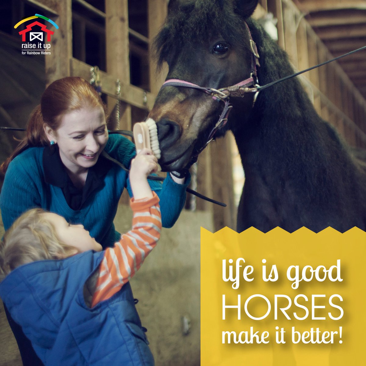 hoedownnl's tweet photo. Life is good, horses make it better! 
Happy Easter Weekend everyone. https://t.co/N1SesVVRVa