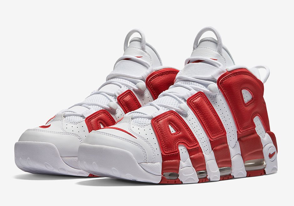 KicksBlowRetail's tweet image. #OfficialLook at the Nike Air More Uptempo "White/Varsity Red"

Expected to drop soon