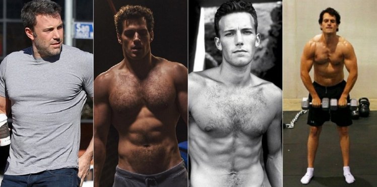 Ben Affleck, o Batman, ou Henry Cavill, o Superman: quem vestiu