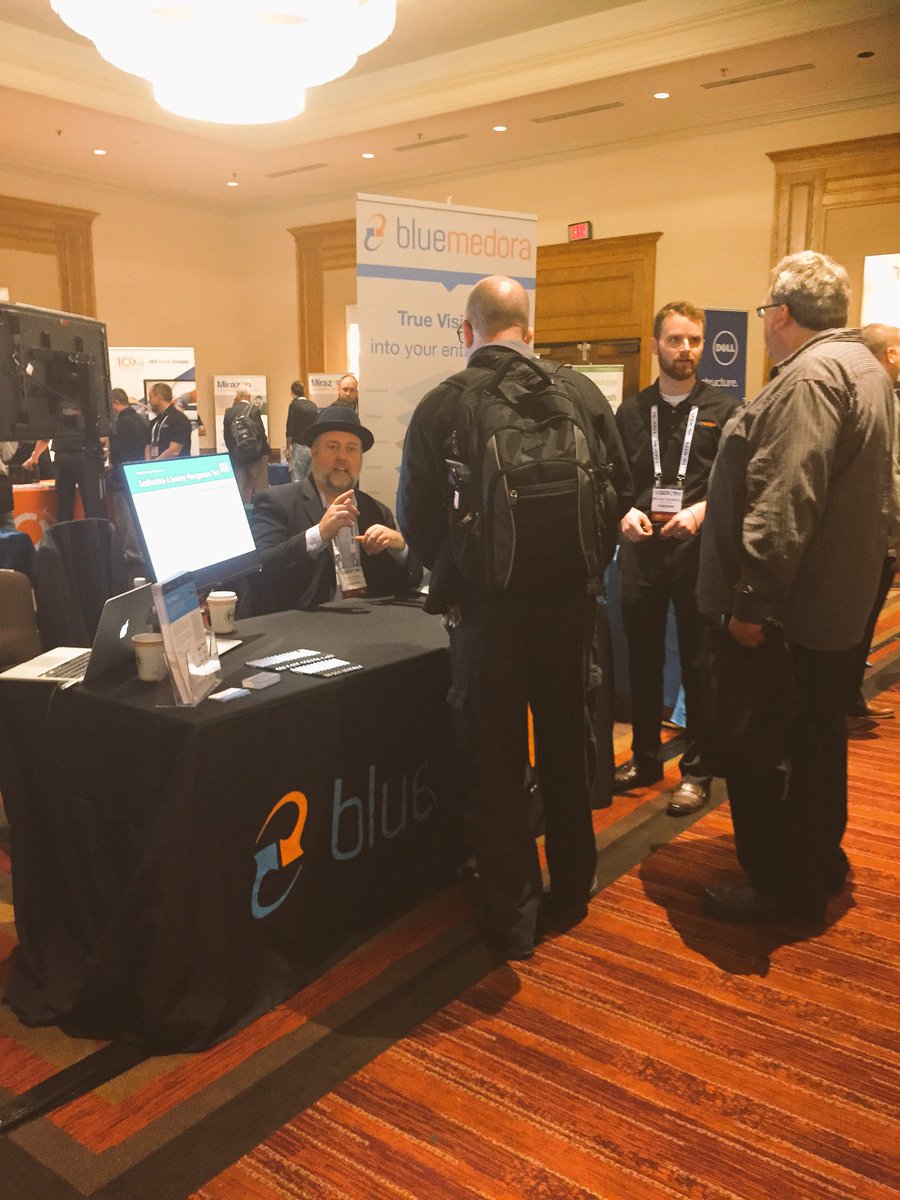.<a href="/BlueMedora/">Blue Medora</a> team is at #STLVMUG! Visit booth 28 to optimize #vROps performance with our monitoring extensions.