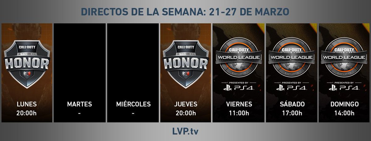 Sorteamos un BlackOps3 y un DLC entre los que hagan RT a este tuit y sigan a <a href="/LVPesCoD/">LVP Call of Duty</a> antes de terminar #CoDHonor6