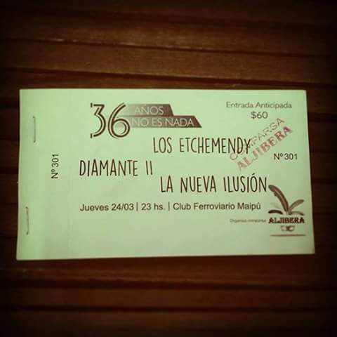 ComparsaAljiber's tweet photo. HOY LA NUEVA ILUSION, DIAMANTE || Y LOS ETCHEMENDY!!! NO TE LO PODES PERDER!!!! https://t.co/3e54y8Yo7O