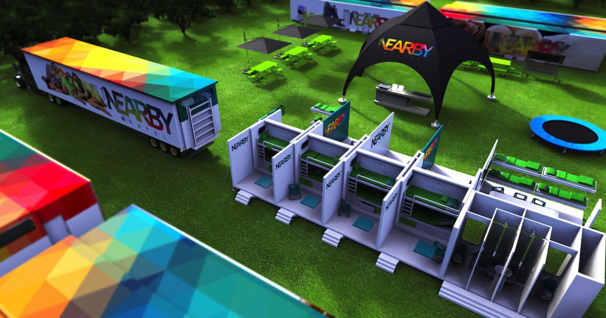 Hotels Are Too Expensive and Camping Sucks - The Festival Solution edm.com/articles/2016-…