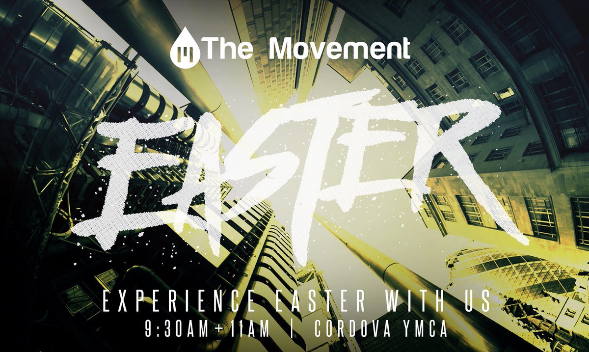 TheMovementMem's tweet photo. This Sunday! 9:30 and 11am at the Cordova YMCA! Invite your friends and family! https://t.co/8O4UtkQqDb