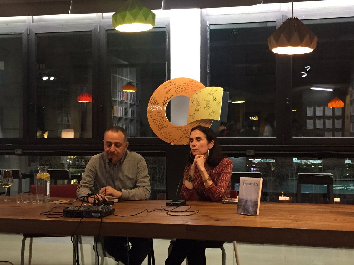MarsilioEditori's tweet photo. Alla @openmilano Lisa Ginzburg e @MatteoBBianchi presentano #PerAmore https://t.co/XeuYJ3XG1w