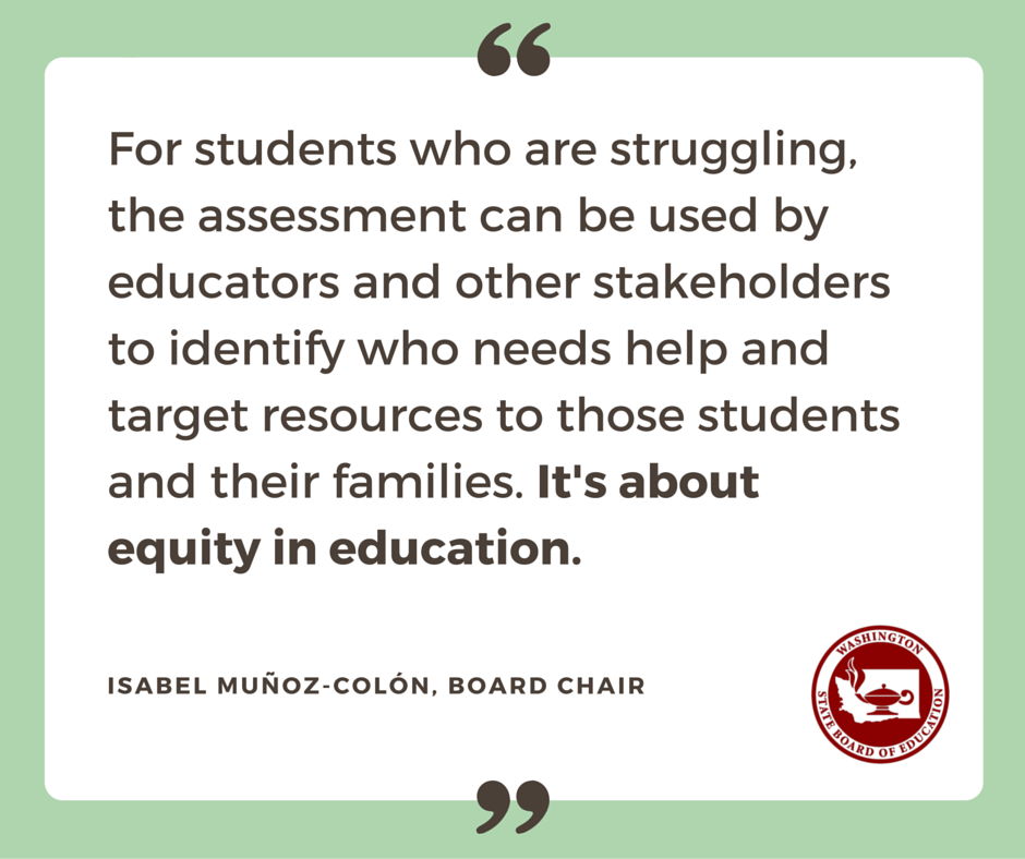 WA_SBE's tweet image. Why is #watesting important? It's essential to preparing every student for career and college. #waedu