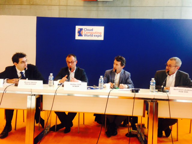 Foliateam's tweet image. #IoTworld Table ronde #Cloud : levier des communications unifiées? @Foliateam @HubOne @Sewan @journaltelecoms