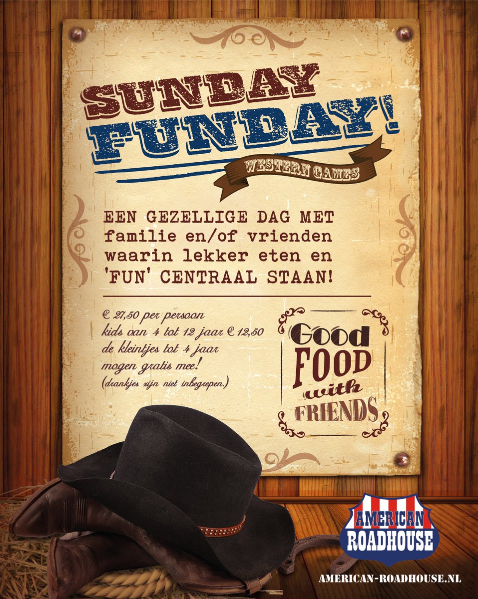 Deze zondag is het dubbel feest! Het is Pasen én Sunday Funday: bit.ly/1VnHjl3 Kom jij ook?