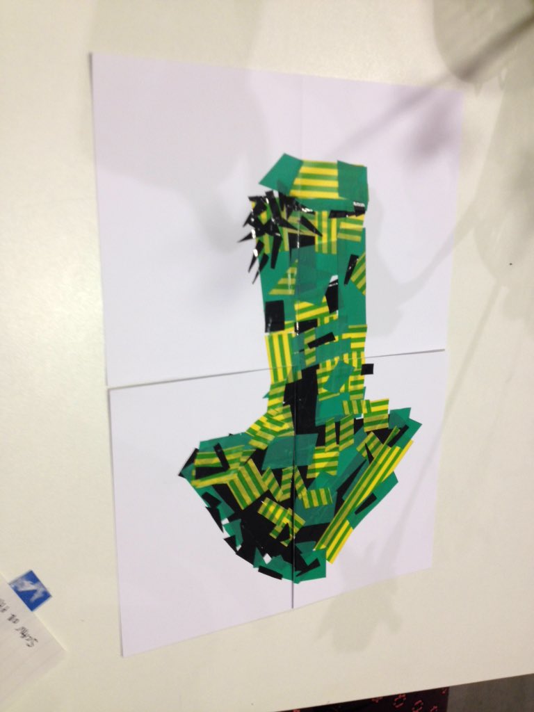 aspexfuturators's tweet photo. Provocation 1 electrical tape pictures! https://t.co/iWrbmVD68N