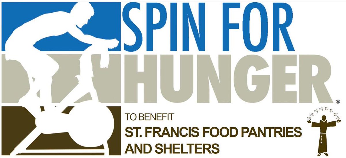 StFFP's tweet image. Be sure to follow @SpinForHunger, our fitness based #CharityRide in Dec.! | #WorkOutGiveBackFeelGood #SpinForHunger