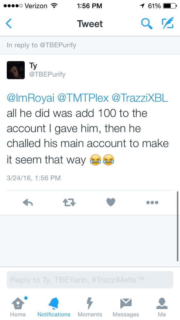 Royalful9's tweet image. @TBEPurify @TMTPlex @TrazziXBL didn't think of that lmao