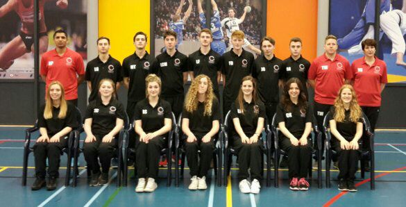 EnglandKorfball's tweet photo. The England U19 squad have arrived. The #Korfball World Cup starts tomorrow! Good luck team! #U19KWC https://t.co/75QZxkvZ1d