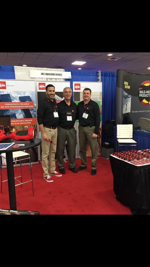 AbleEng's tweet photo. @Ableserve, thanks @nfmt_conference for a great show. #greatvalue #HVAC #NFMT16 https://t.co/hg4rLguWeU