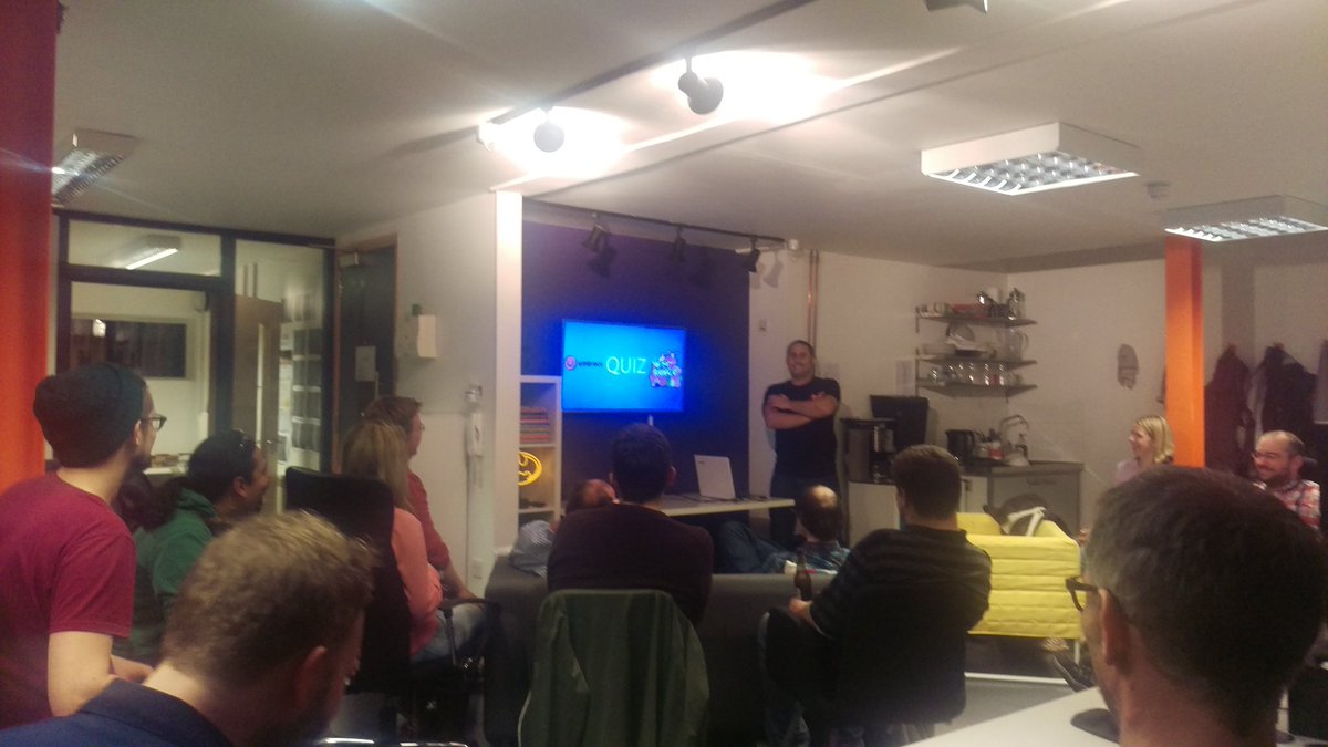 mayflymedia's tweet photo. #umbraco or umbongo, best pub quiz ever.....  #umBristol https://t.co/Rk95A0QrI0