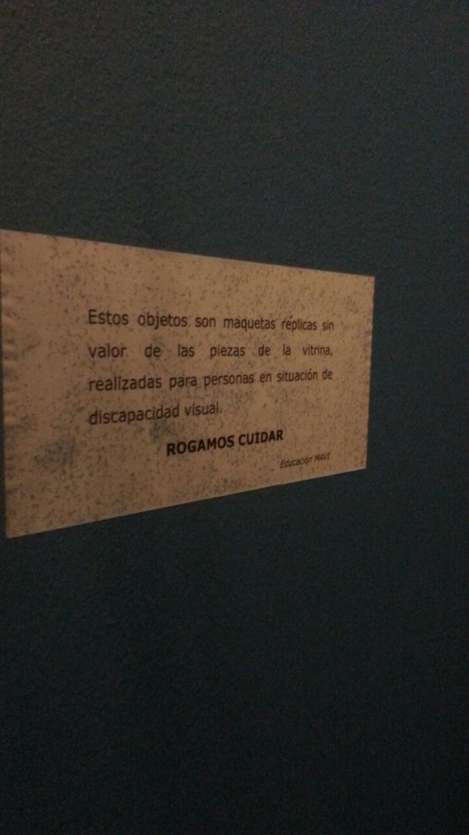Senadis_RM's tweet photo. Museo @mavichile cuenta con accesibilidad para discapacidad visual y auditiva. financiamiento  #FONAPI @dsocial_gob https://t.co/vmShteocBk