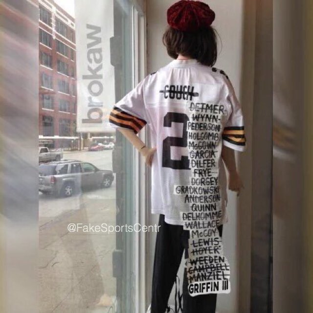 Image result for cleveland browns qb jersey