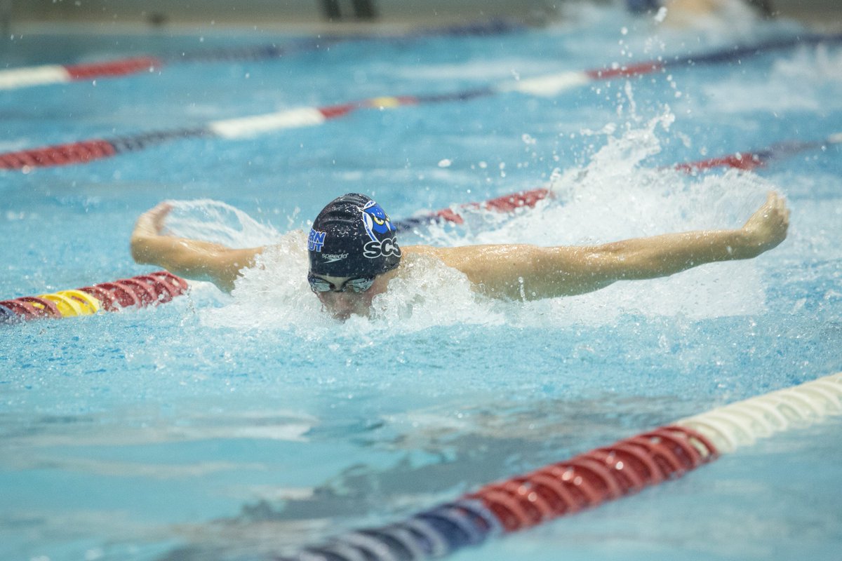 Congrats to Raymond Cswerko <a href="/SCSUswim/">SCSU Swim and Dive</a> on being named <a href="/TheNortheast10/">The NE10</a> Swimmer of the Year for the 3rd time!