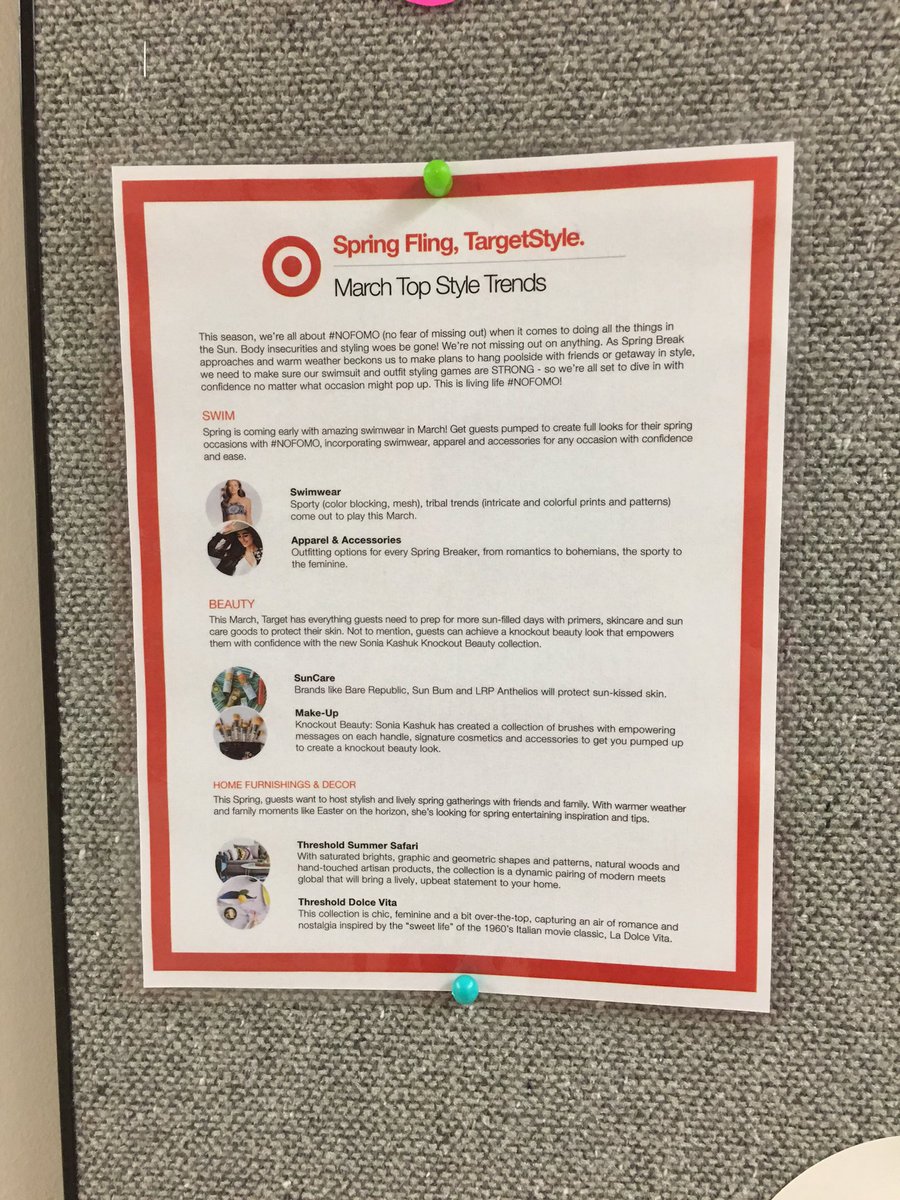TheMillestVML's tweet photo. Style Board 2.0!  If you don't, now you know! #targetstyle #nofomo #target @JeffAmos5 https://t.co/XmXGx4Ww80