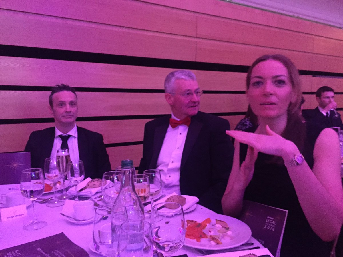 ThompsonsVic's tweet photo. #tweetyourtable #LegalAwards16 #legalawards16 @LegalAwards https://t.co/xqi9gM4llf