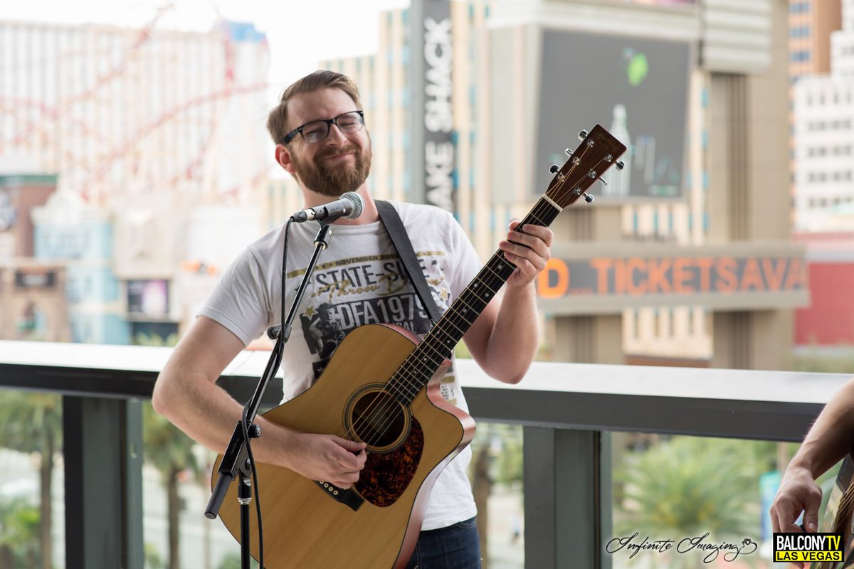 BTVLasVegas's tweet photo. Rad photo of Brian Cantrell from @beemasterband. Their @BalconyTV performance coming up next. #BeeMaster #BalconyTV https://t.co/8ywqvBAfJb