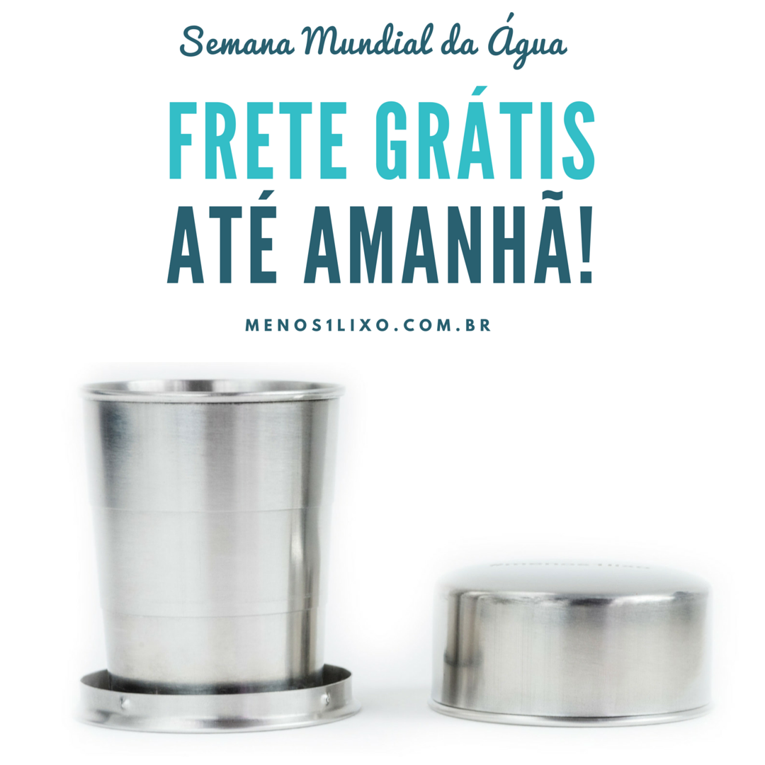 Aproveite que ainda dá tempo de colaborar com um mundo com menos descartáveis!
Bit.ly/compreoseucopi…