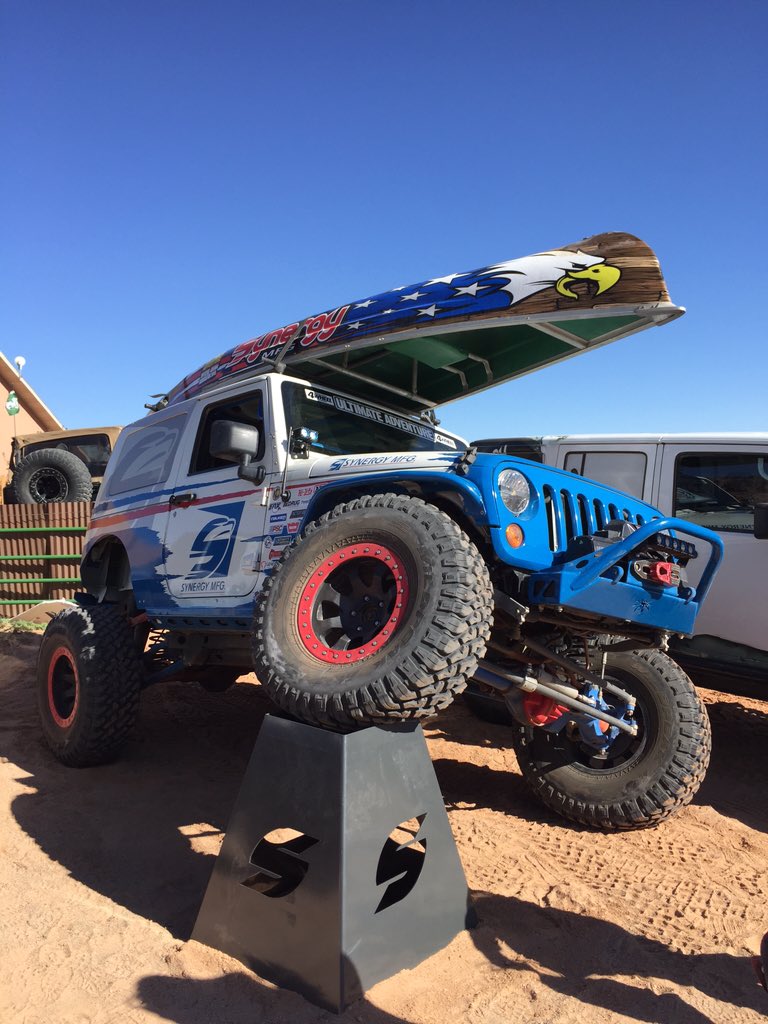 FalkenTire's tweet image. Signed, sealed,  delivered. #falkenspotting #ejs2016 #easterjeepsafari