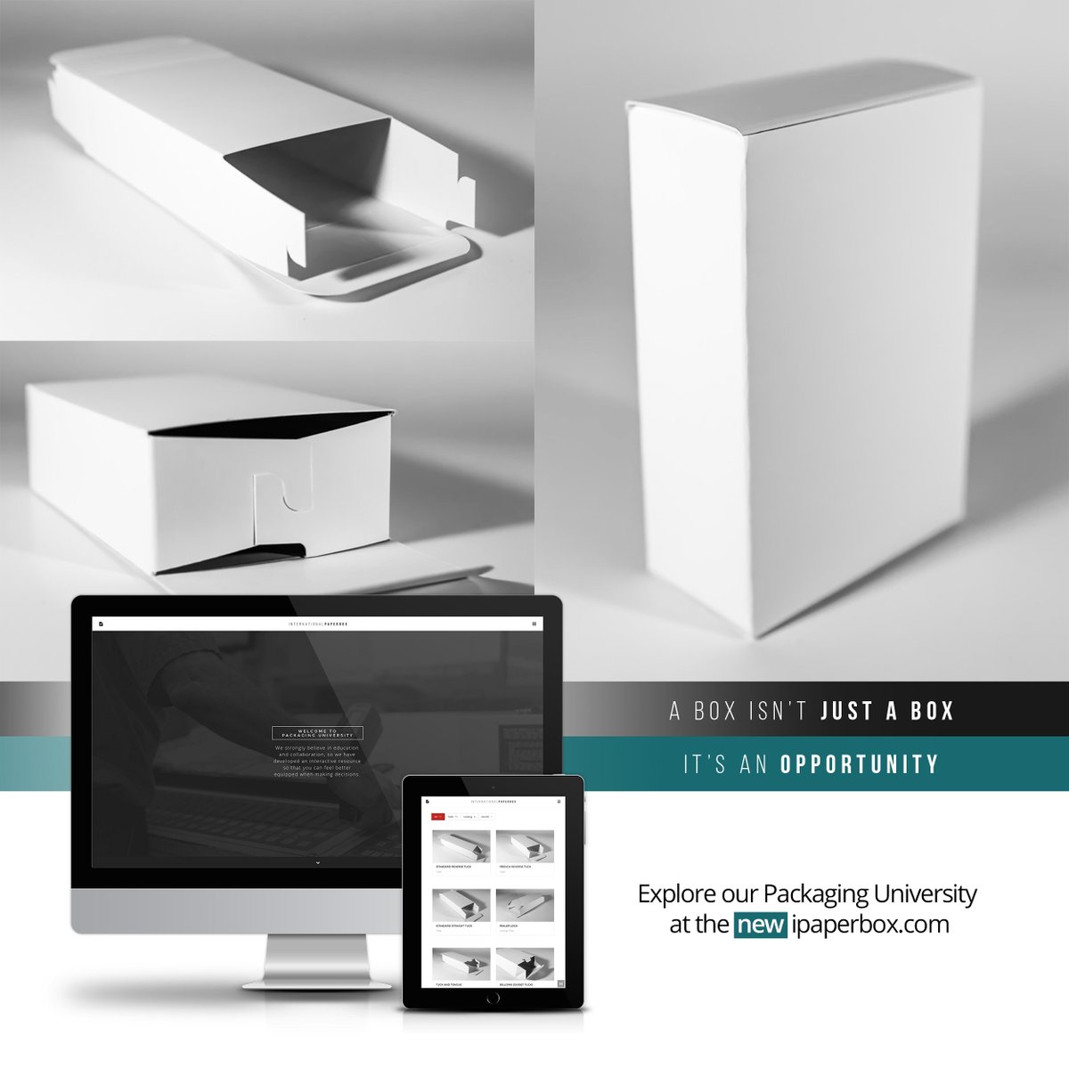 ipaperbox's tweet image. Welcome to #PackagingUniversity, an online resource to help you design your next project. ipaperbox.com/packaging-univ…