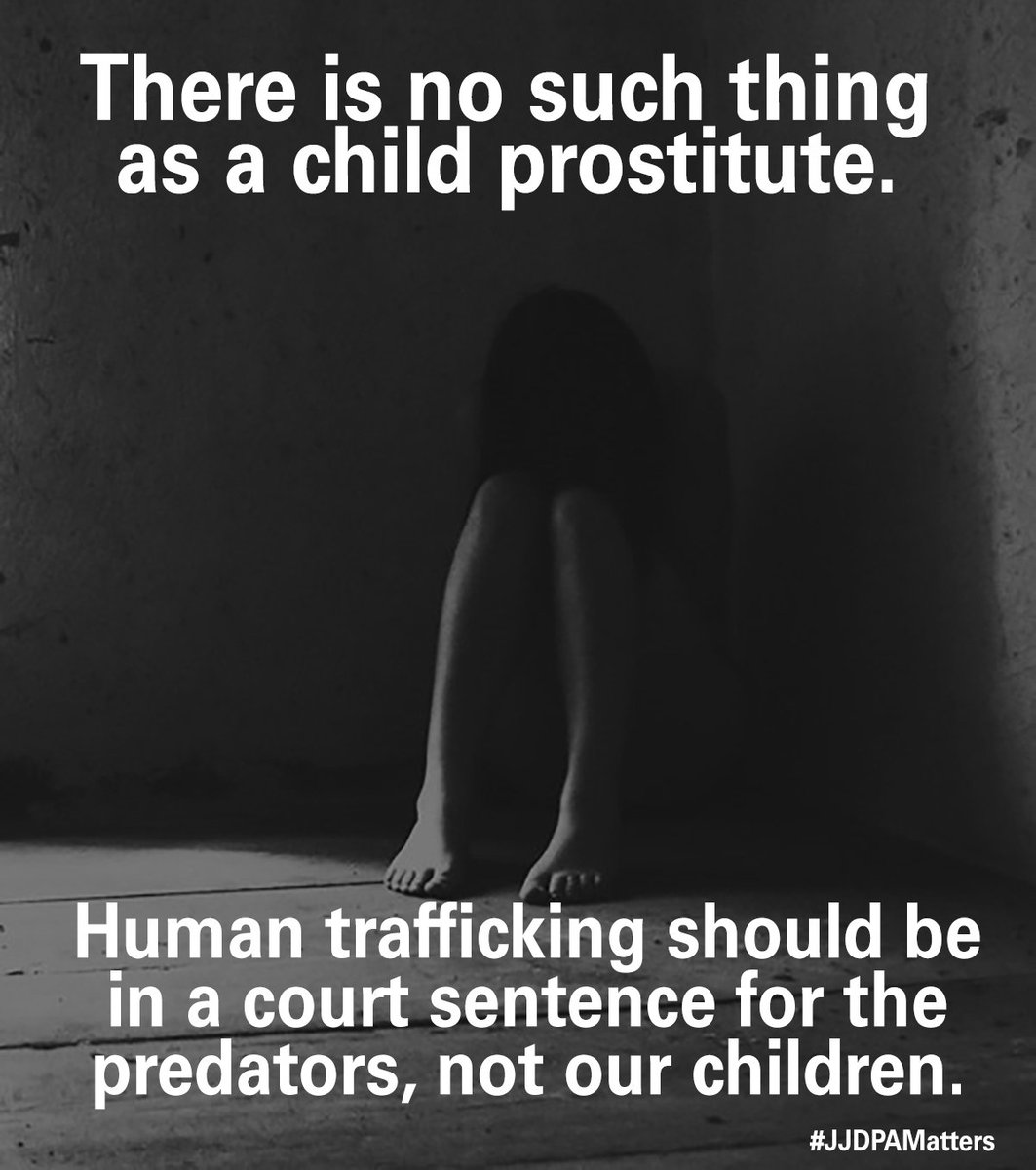 rights4girls's tweet photo. Kids should never be jailed for prostitution. Need #JJDPA to grant services 2 trafficked kids not jail @SenTomCotton https://t.co/pK1GCeSWiP