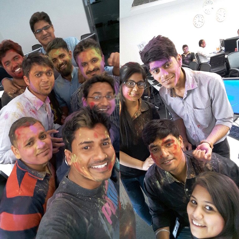 USPrimeResearch's tweet photo. Happy Holi from our @India_Prime office! #Holi #Holi2016 #PRIMEF https://t.co/L4J7ORGpKe