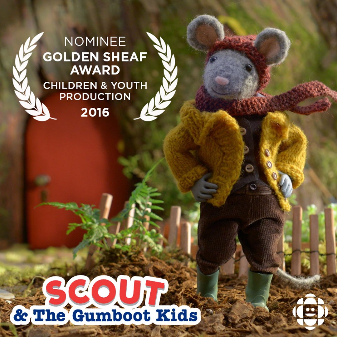 Yay! We've been nominated for a 2016 Golden Sheaf Award!