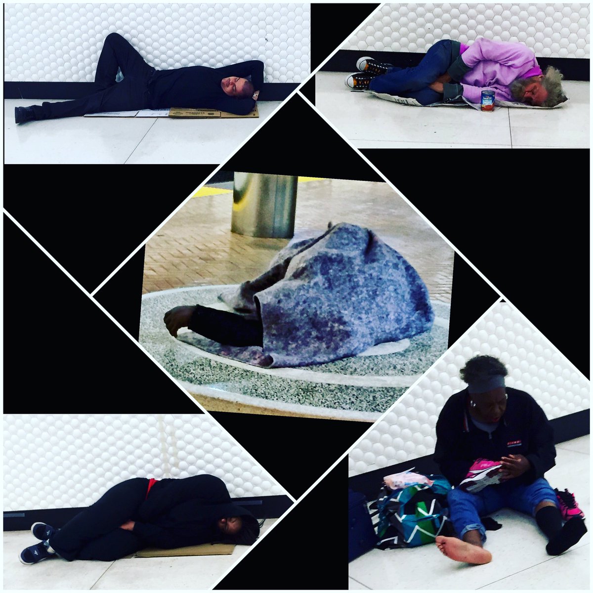 BishopOliveto's tweet photo. #Remember ##LentPhotoADay #AliveNowMag #GlideSF #GlideChurch #homeless #homelessness #sanfrancisco #powellstation https://t.co/blljinrfDN