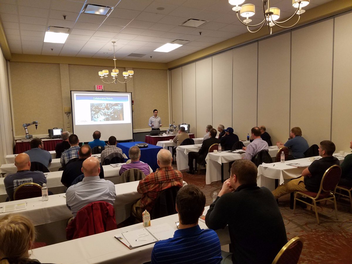 Axis_NewYork's tweet photo. Thank you to everyone who came to our seminar yesterday! @Universal_Robot @Robotiq_Inc @TeledyneDALSA https://t.co/oqI4qgSDSw