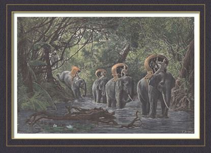 thaoworra's tweet image. Rare hand-colored engravings depicting Laos from late 1800s. Sorry for the small size but it's what could be found