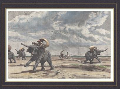 thaoworra's tweet image. Rare hand-colored engravings depicting Laos from late 1800s. Sorry for the small size but it's what could be found