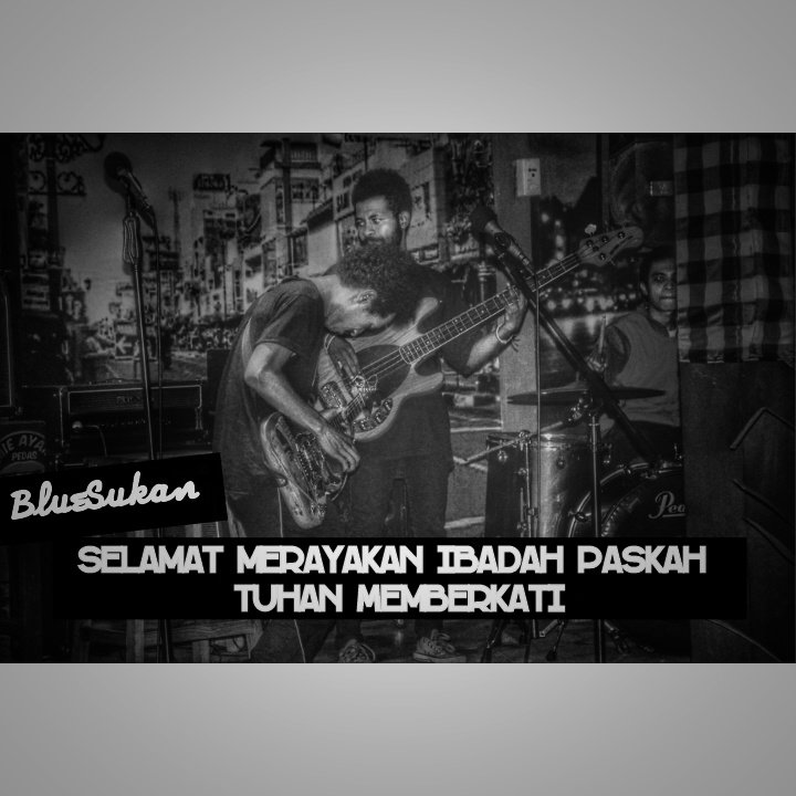 Keluarga besar bluesukan mengucapkan