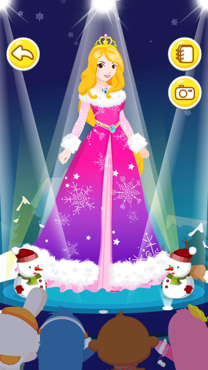 BabyBus_FR's tweet image. Voici comment on préfère notre #Princesse Inès ! #BabyBus #newapp