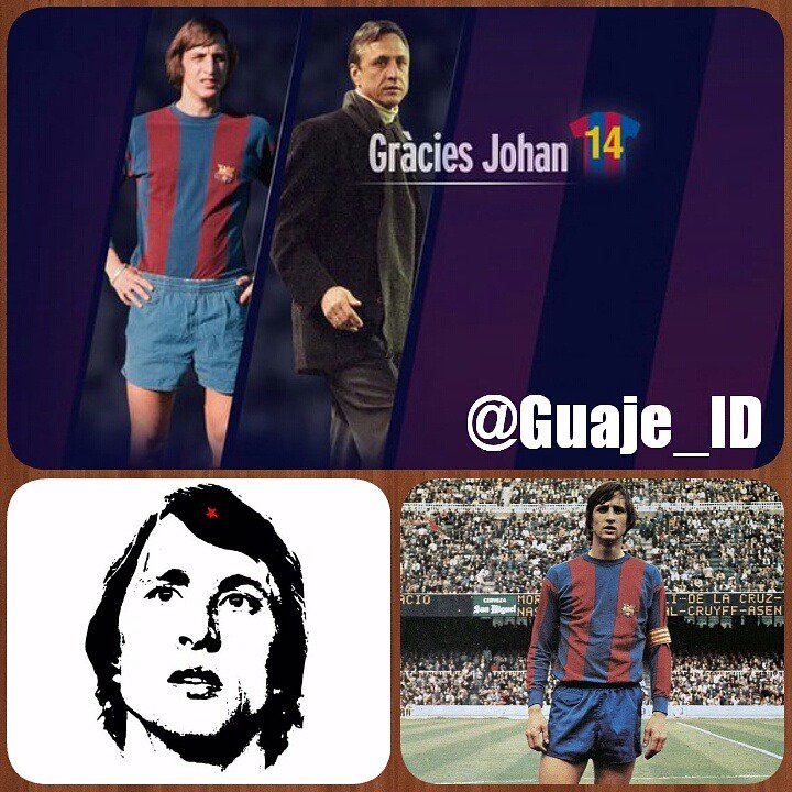 #RIPJohanCruyff #Legend thanks for <a href="/FCBarcelona/">FC Barcelona</a>