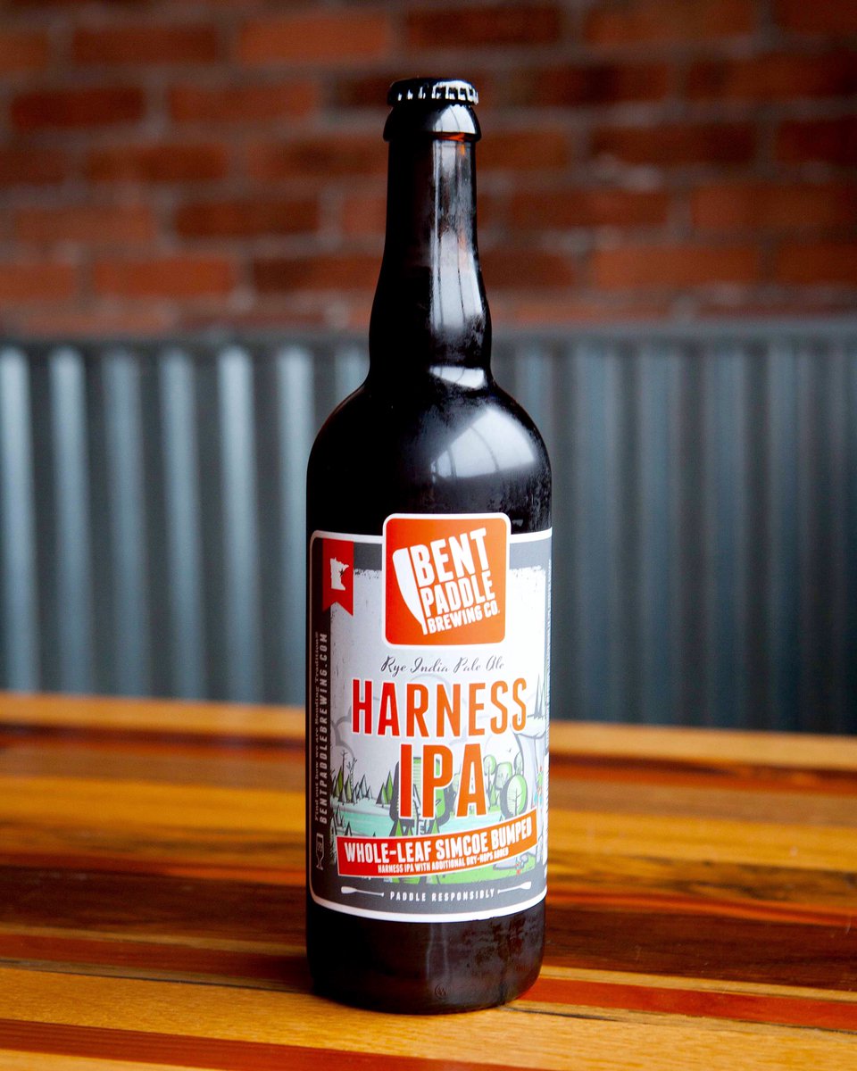 bentpaddlebeer's tweet image. Whole-Leaf Simcoe bumped Harness 750's available in the Taproom while supplies last. $6 #KeepitCold #EnjoySoon