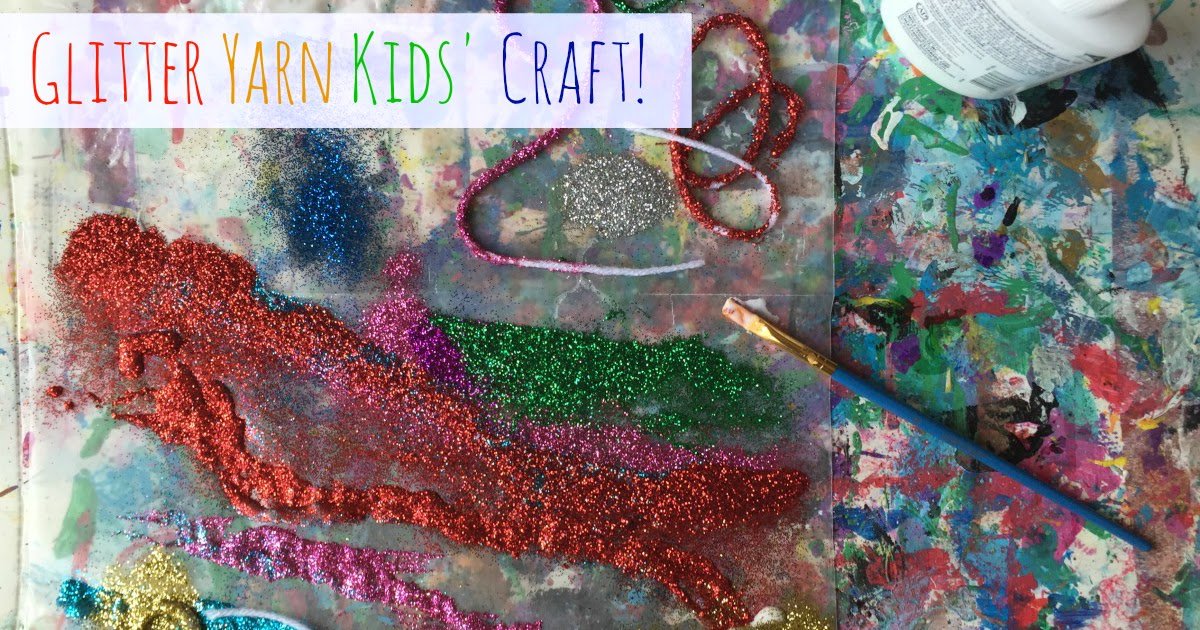 myboredtoddler's tweet photo. #Glitter #Glue & #Yarn = a fun #Toddleractivity from @EricaLoop1 https://t.co/dt58LtFjf8 #ToddlerFunFriday https://t.co/uRUIDK7eoX