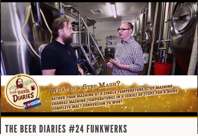 BeerDiariesTV's tweet photo. #Brewprocess of @Funkwerks? Pairs well with high attenuation & high fives: https://t.co/OawjDrZk7a https://t.co/vzUsulCpAA