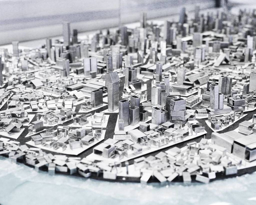 aryeljoshua's tweet photo. Staple City | model of an urban setting made from staples #worldbex2016 https://t.co/xjerVO3Rue