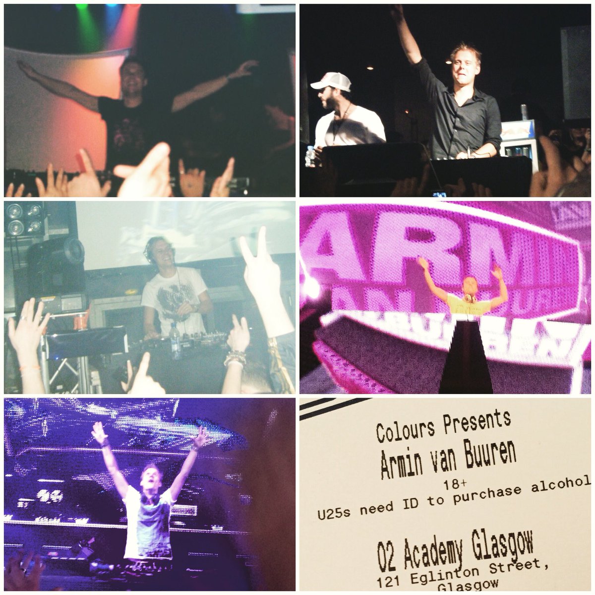 lohcinc's tweet photo. Chicago 07, Dubai 09, Arches 09, Ibiza 12 &amp; Creamfields 14The journey continues #avb #ASOT #trance @arminvanbuuren https://t.co/flj73PfYkt