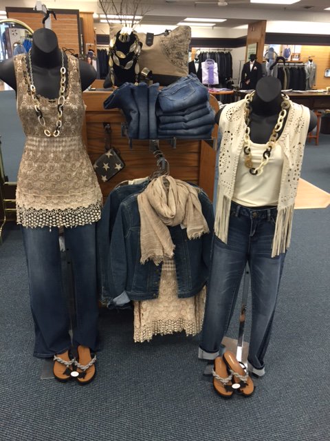 Spring is here! Stop by to check out the latest styles and selection to get your spring wardrobe up to date!
