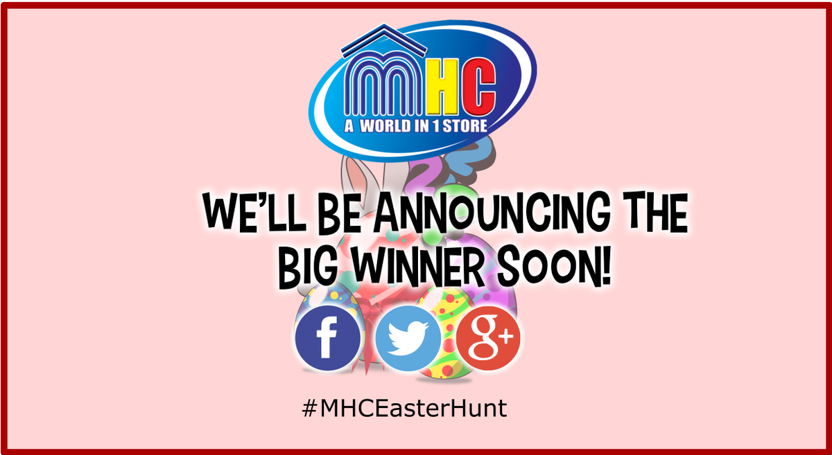 MHCworld1's tweet photo. A few of ou egghunters are getting a special prize from Metro Home Centre!
 https://t.co/Gl815mtVw3
#MHCEasterHunt https://t.co/NRHcVdYc5k